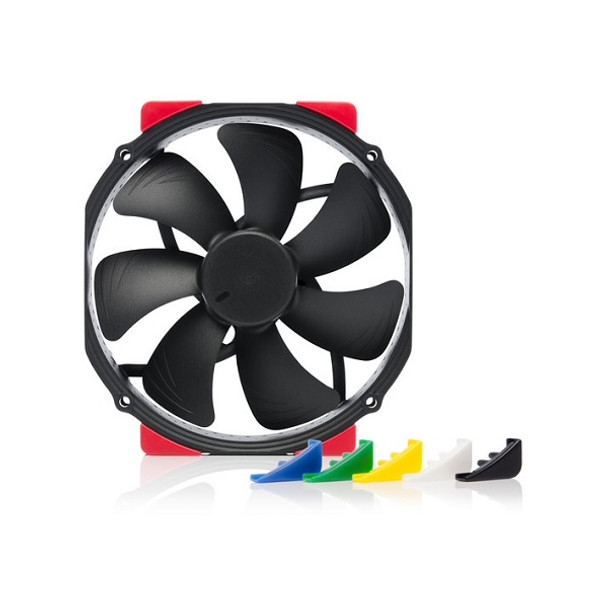 Product image for Noctua NF-A15 HS-PWM Chromax Black 140MM Fan - SE 120mm Mounts | AusPCMarket Australia