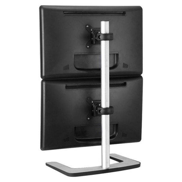 Atdec Visidec Freestanding Dual Monitor Vertical Stand Product Image 3