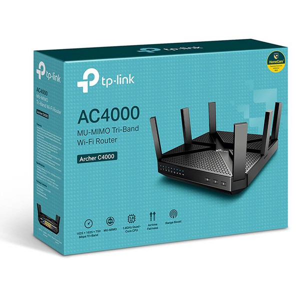 TP-Link Archer C4000 AC4000 Wireless Tri-Band MU-MIMO Router Product Image 4