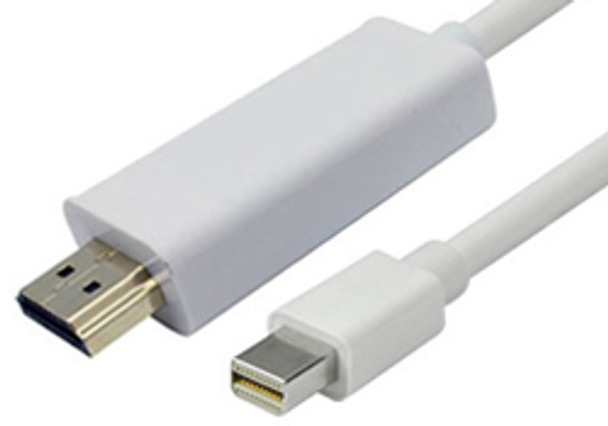 Product image for Comsol 1m Mini DisplayPort Male to HDMI Male Cable | AusPCMarket Australia