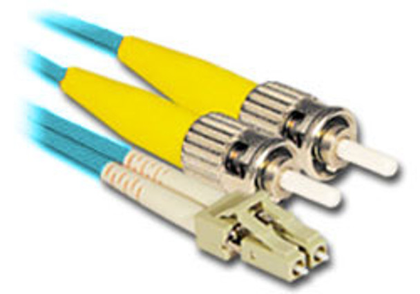 Product image for Comsol 10m LC-ST Multi-Mode Duplex Fibre Patch Cable LSZH 50/125 OM4 | AusPCMarket Australia
