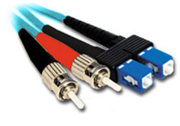 Product image for Comsol 15m ST-SC Multi-Mode Duplex Fibre Patch Cable LSZH 50/125 OM4 | AusPCMarket Australia