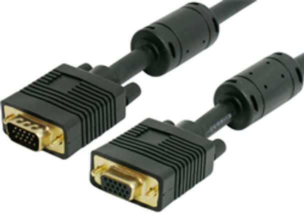 Product image for Comsol 15m VGA Extension Cable 15 Pin Male to 15 Pin Female | AusPCMarket Australia