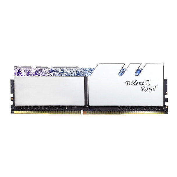 G.Skill Trident Z RGB Royal 32GB (2x 16GB) DDR4 CL19 3600MHz Memory - Silver Product Image 5