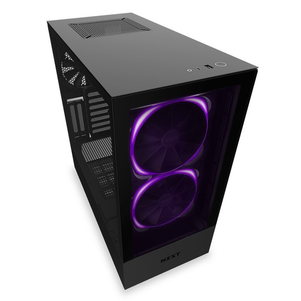 NZXT H510 Elite RGB Mid Tower Case Matte Black/Black Product Image 10