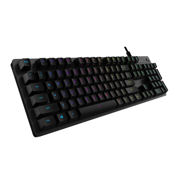Product image for Logitech G512 Carbon RGB Mechanical Gaming Keyboard - GX Blue | AusPCMarket Australia