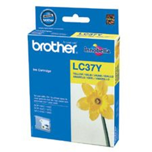 Image for Brother LC37Y Yellow Cartridge AusPCMarket