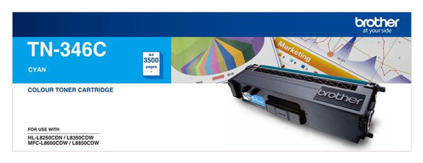 Image for Brother TN-346C Cyan Toner AusPCMarket