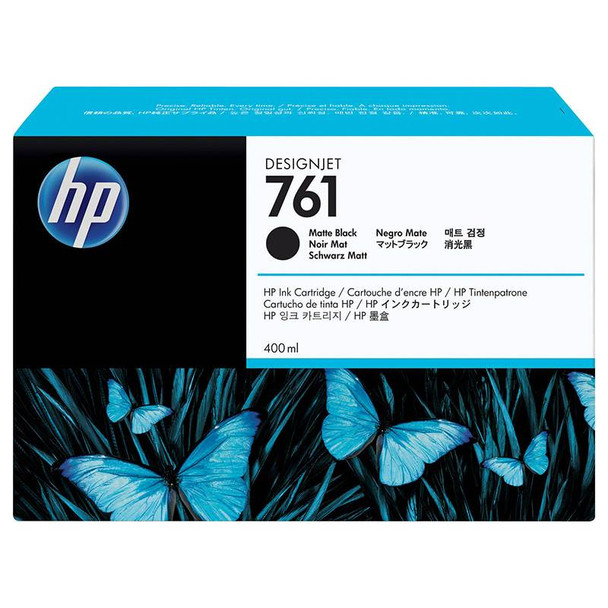 Image for HP 761 400ML DesignJet Ink Cartridge - Matte Black (CM991A) AusPCMarket