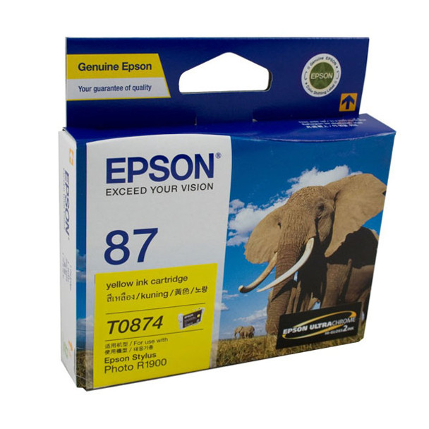 Image for Epson T0874 Yellow Ink 915 pages Yellow AusPCMarket