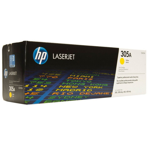 Image for HP 305A Yellow LaserJet Toner Cartridge (CE412A) AusPCMarket