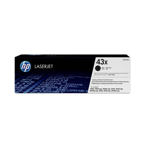 Image for HP 43X Black Toner Cartridge 30K pages (C8543X) AusPCMarket