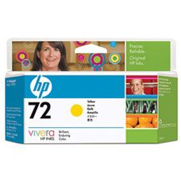 Image for HP 72 130-ml Yellow Ink Cartridge for Designjet C9373A AusPCMarket