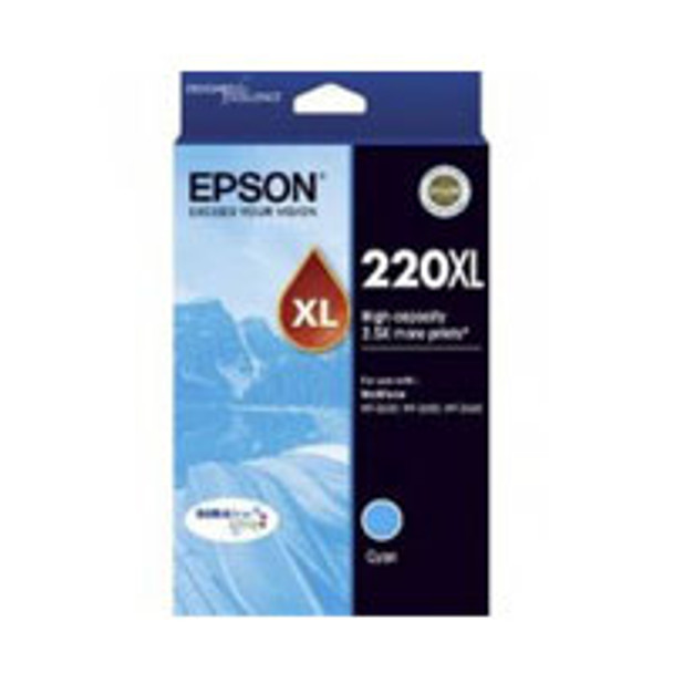 Image for Epson 220 HY Cyan Ink Cartridge AusPCMarket