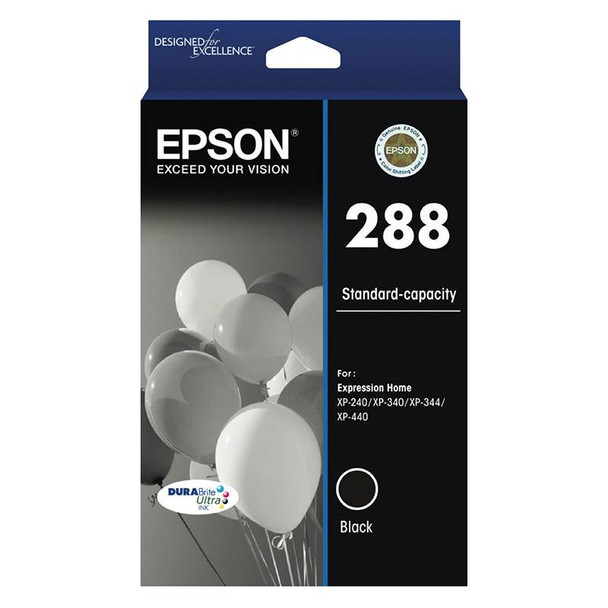 Image for Epson 288 Standard Capacity DURABrite Ultra Black Ink Cartridge AusPCMarket