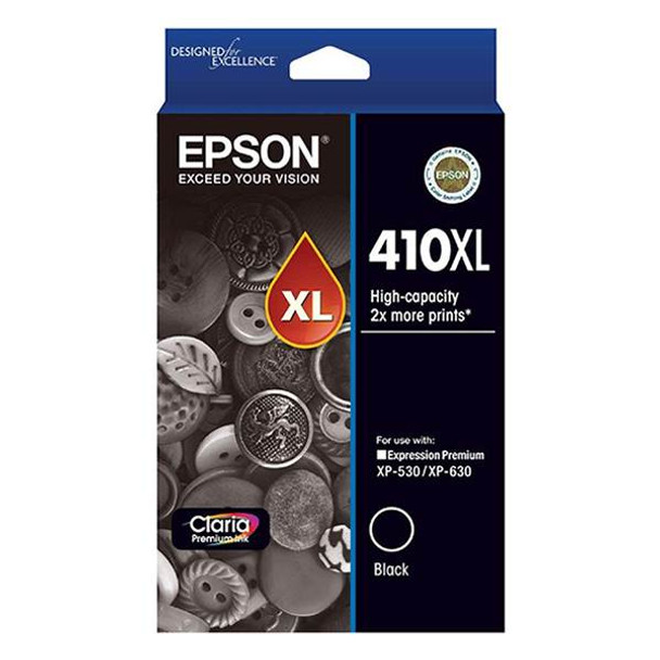 Image for Epson 410XL High Capacity Claria Premium Black Ink Cartridge AusPCMarket