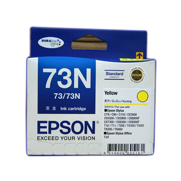 Image for Epson 73N Yellow Ink Cart 310 pages Yellow AusPCMarket