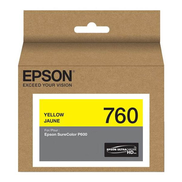 Image for Epson 760 UltraChrome HD Yellow Ink Cartridge AusPCMarket