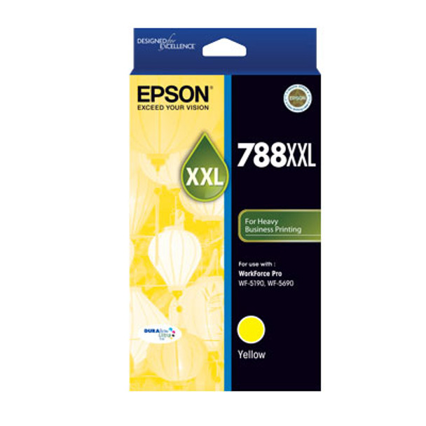 Image for Epson 788XXL Yellow Ink Cart 4000 pages Yellow AusPCMarket