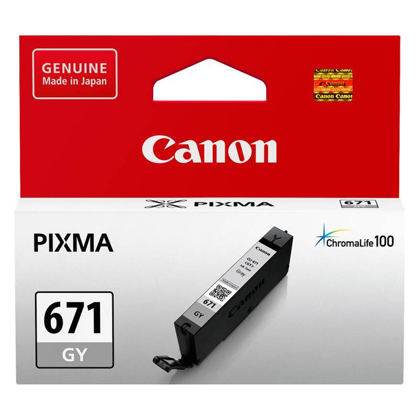 Image for Canon CLI-671GY Grey Ink Cartridge Up To 780 pages AusPCMarket