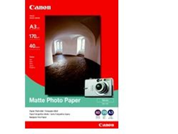 Image for Canon MP101A3 Heavy Weight Matte A3 Photo Paper 40 Pack AusPCMarket