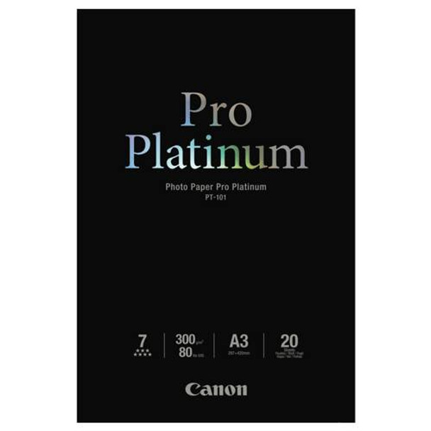 Image for Canon PT101A3 20 sheets A3 300gsm Photo Paper Premium AusPCMarket