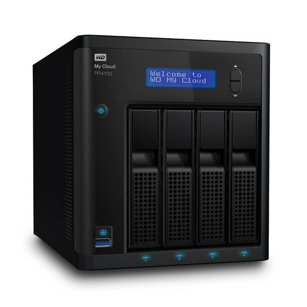 Western Digital WD My Cloud PR4100 Pro Series 16TB 4-Bay NAS (WDBNFA0160KBK) Product Image 3