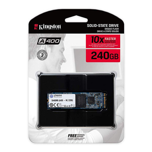 Kingston A400 240GB M.2 2280 SSD SA400M8/240G Product Image 2