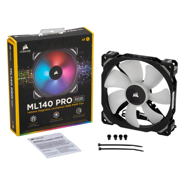 Corsair ML140 PRO RGB LED 140mm Magnetic Levitation Fan Product Image 5