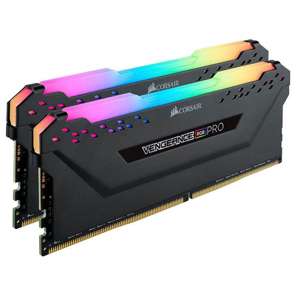 Corsair Vengeance RGB PRO 16GB (2x 8GB) DDR4 3000MHz Memory - Black Product Image 3