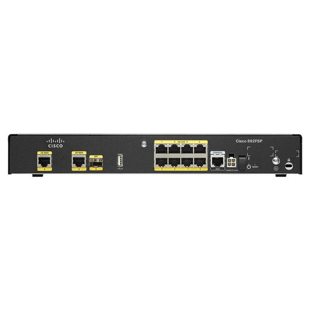 Cisco C892FSP 8-port Managed Integrated Services Router with SFP Product Image 3