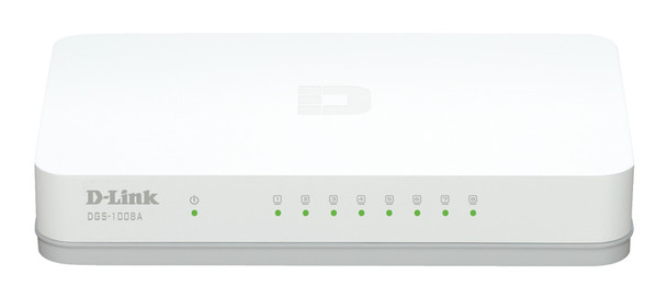 Image for D-Link DGS-1008A 8-Port Gigabit Desktop Switch AusPCMarket