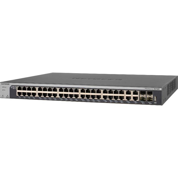 Netgear ProSAFE XS748T 44 Port 10 Gigabit Ethernet Smart Managed Switch Product Image 3