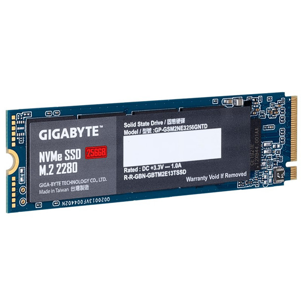 Gigabyte 256GB M.2 PCIe 3.0 x4 NVMe SSD GP-GSM2NE3256GNTD Product Image 4