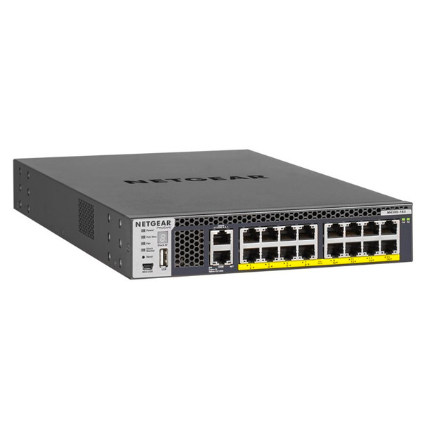 Image for Netgear ProSAFE M4300-16X 299W 16-Port Gigabit Managed PoE+ Switch AusPCMarket