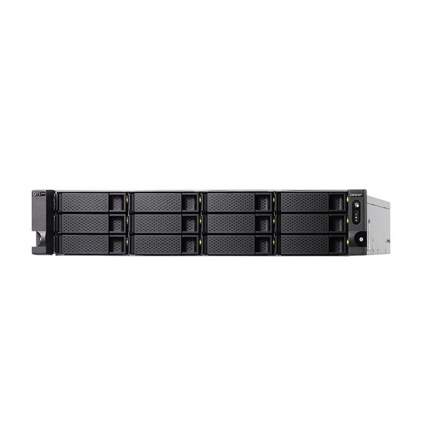 QNAP TS-h1277XU-RP 12-Bay Diskless 2U Rackmount NAS Ryzen 7 3700X 3.4GHz 128GB Product Image 6