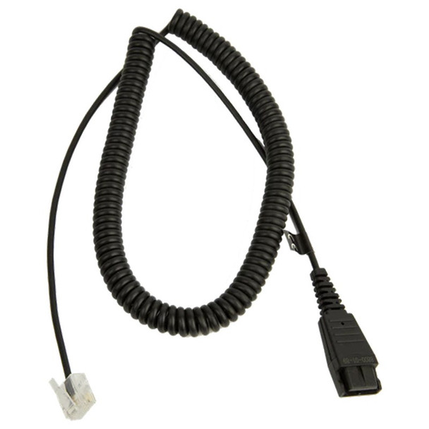 Image for Jabra LINK 2m Coiled Quick Disconnect to Modular RJ Cable AusPCMarket