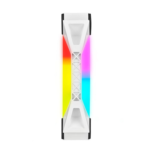 Corsair iCUE QL120 RGB White 120mm PWM Fan - Three Pack with Lighting Node CORE Product Image 12