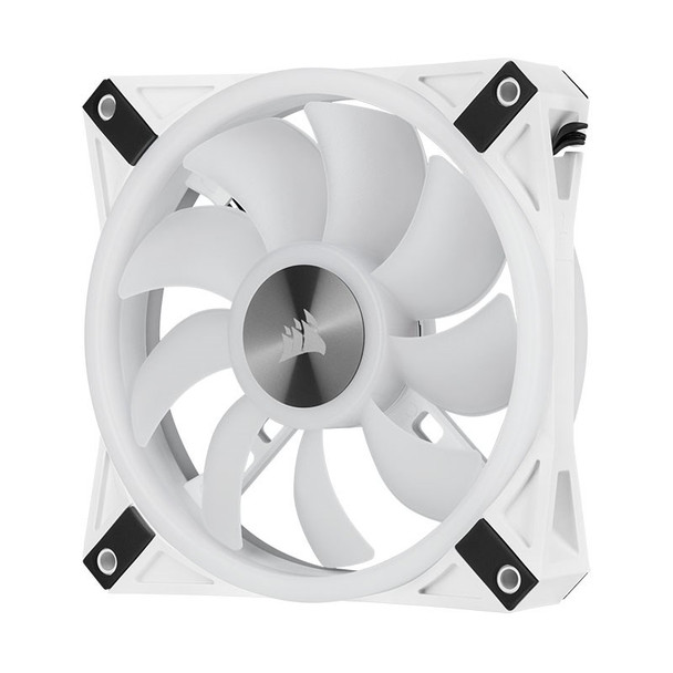 Corsair iCUE QL120 RGB White 120mm PWM Single Fan Product Image 9