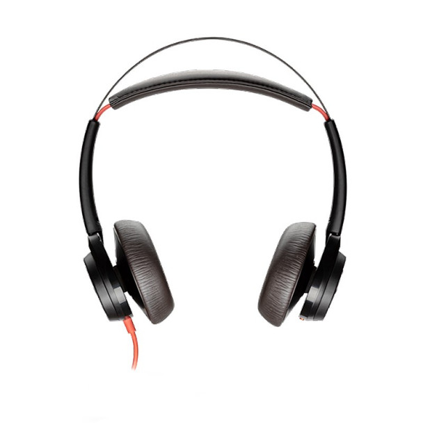 Plantronics Blackwire 7225 Noise Cancelling USB Stereo Headset - Black Product Image 3