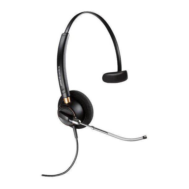 Image for Plantronics EncorePro HW510V Over-the-Head Monaural Voice Tube Corded Headset AusPCMarket