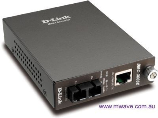 Image for D-Link DMC-300SC 10/100 BaseTX-100BaseFX Multimode converter AusPCMarket