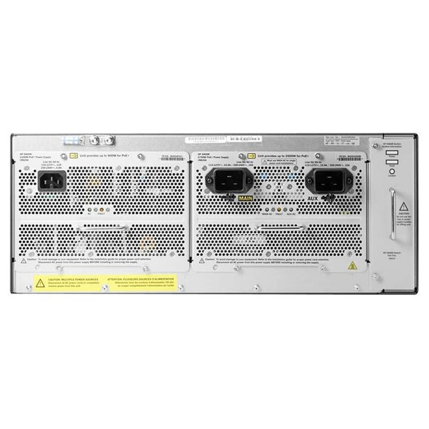 HPE Aruba 5406R zl2 4U PoE+ 6-Slot Managed Switch - No PSU Product Image 2