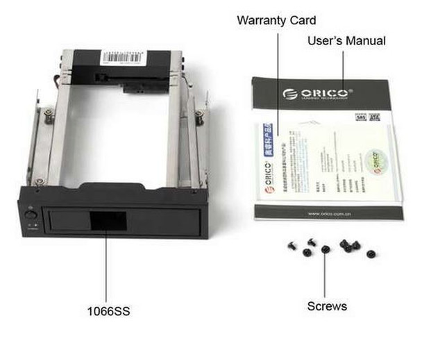 Orico 1106SS-BK CD-ROM Space 3.5in SATA HDD Mobile Rack Product Image 6