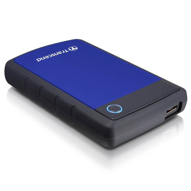 Transcend StoreJet 25H3 2TB USB 3.0 Portable Hard Drive - Blue Product Image 3