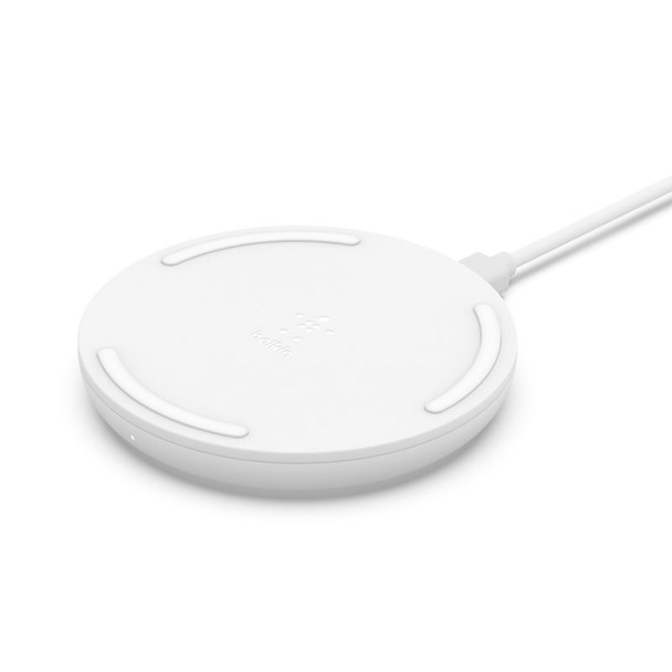 Image for Belkin Boost Charge 10W Wireless Charging Pad - White (No PSU) AusPCMarket