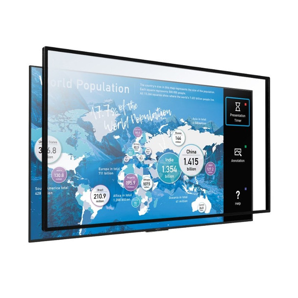 Image for Sony STP85IR100 Multi-Touch Overlay for Bravia 85in Professional Displays AusPCMarket