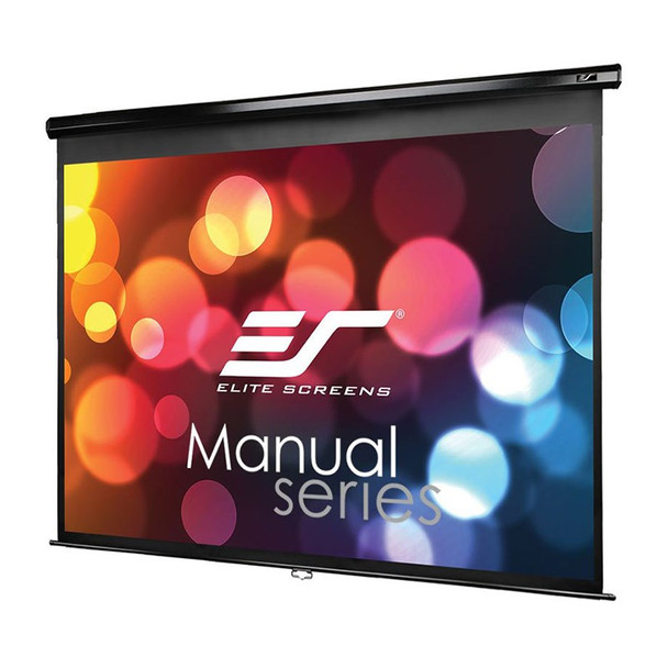 Image for Elite Screens Manual 135in 4:3 Pulldown Projection Screen - Black AusPCMarket