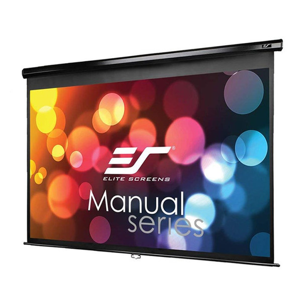 Image for Elite Screens Manual 139in 16:10 Pulldown Projection Screen - Black AusPCMarket