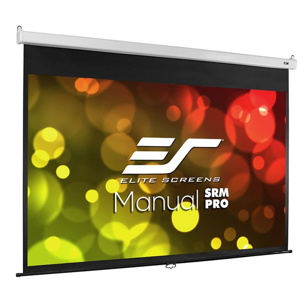 Image for Elite Screens Manual SRM Pro 100in 16:10 Fiber Glass Pulldown Projection Screen AusPCMarket